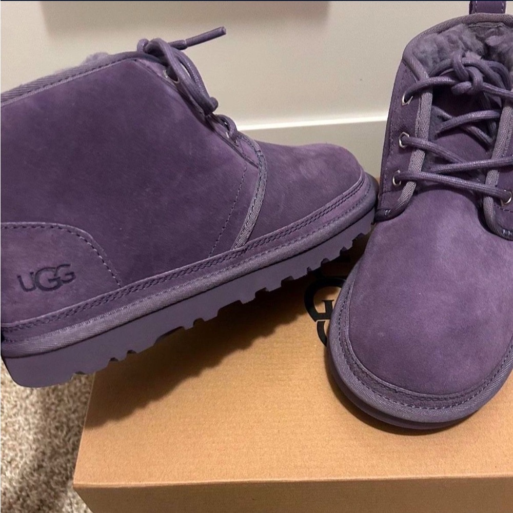 Purple UGG boots